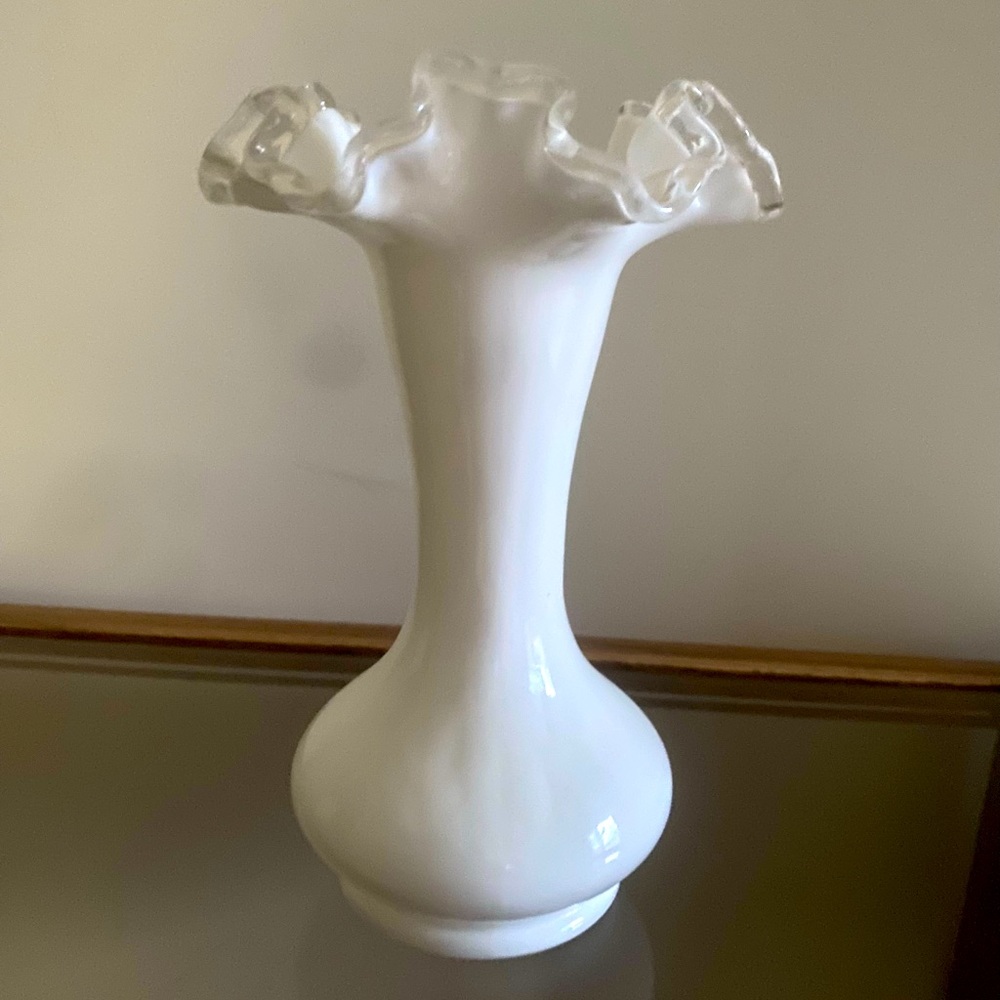 Fenton Silver Crest “Silvercrest” Vase